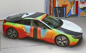 BMW i8 Art Car by Thomas Scheibitz